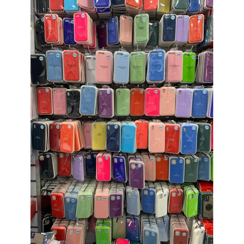 Coque de Protection en Silicone Multicolore - iPhone 6-17 Pro Max — ECO · Smarty Paris 18e